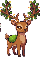 Forest fawn pet